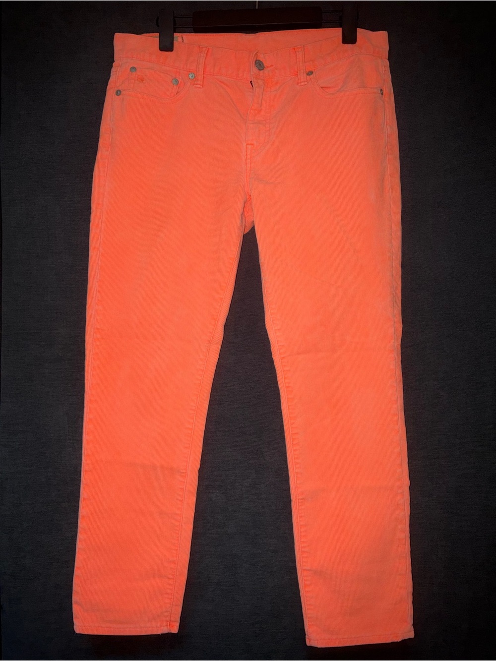 Polo by Ralph Lauren Women’s Slim Jeans in Bright Orange